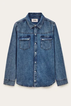 ADALI chemise denim longue