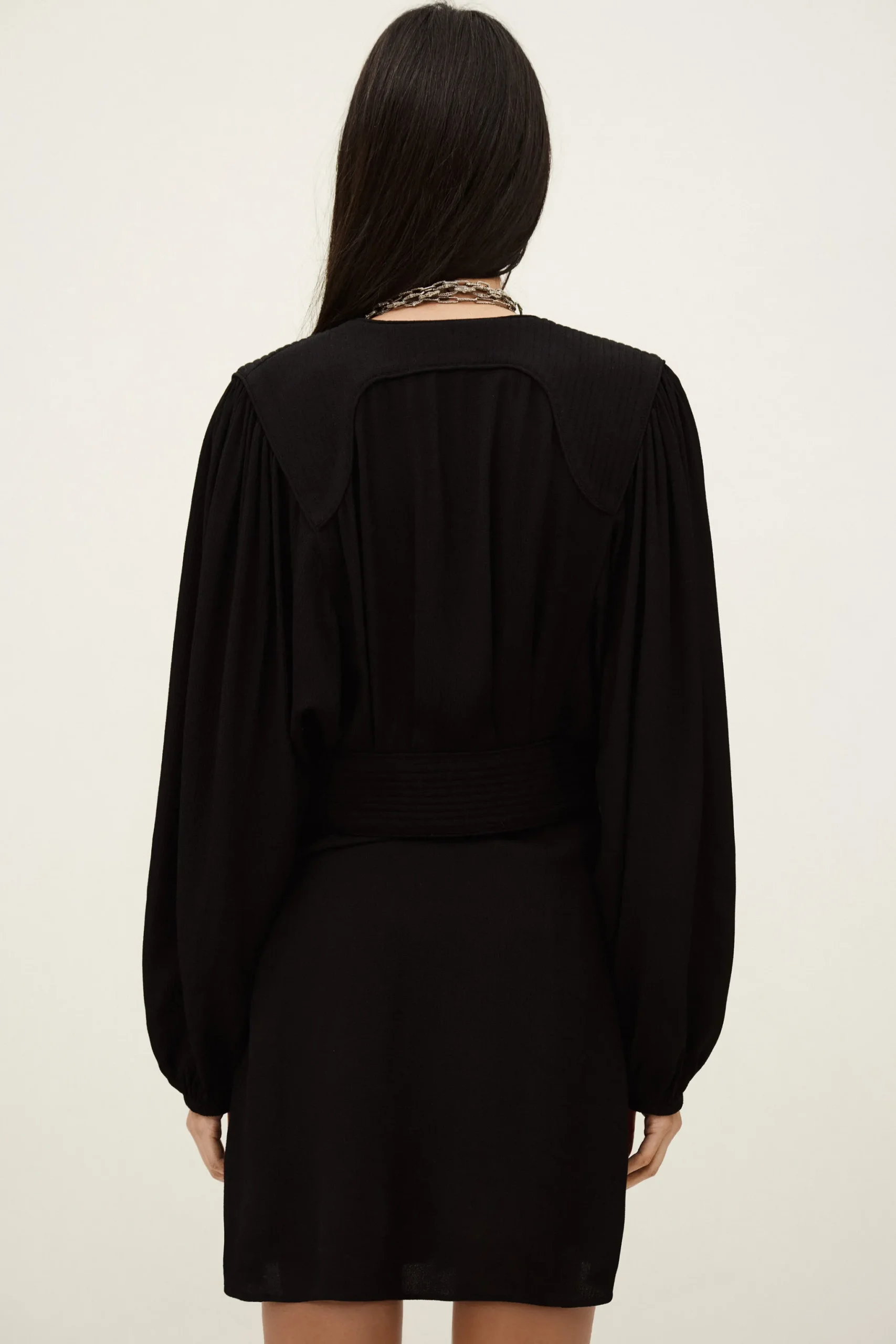 ALANA robe courte cache-coeur