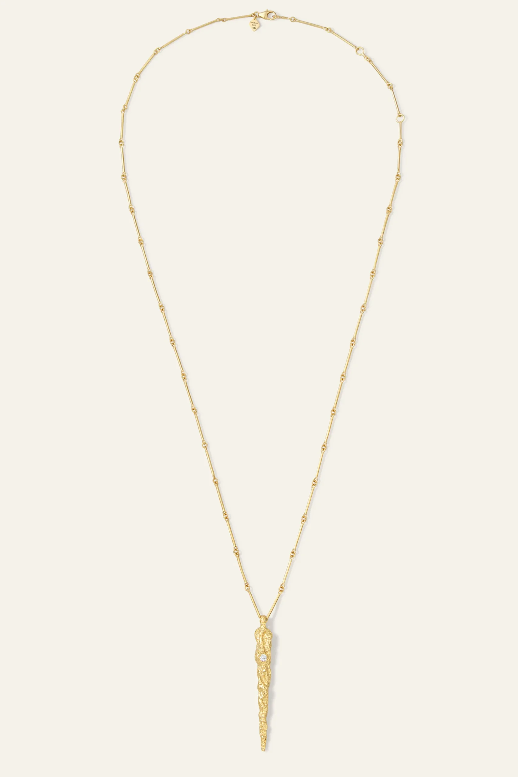 ANGELA collier long zircon