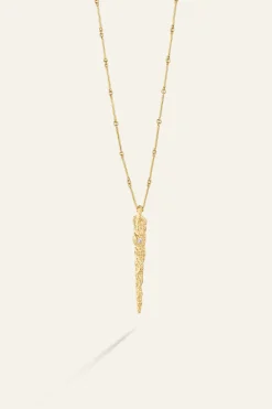 ANGELA collier long zircon