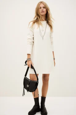ATES robe pull maille