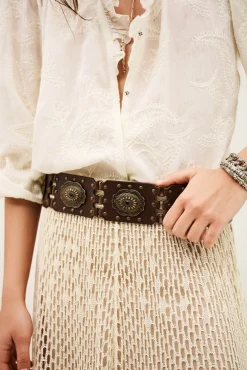 BESTY ceinture cuir western