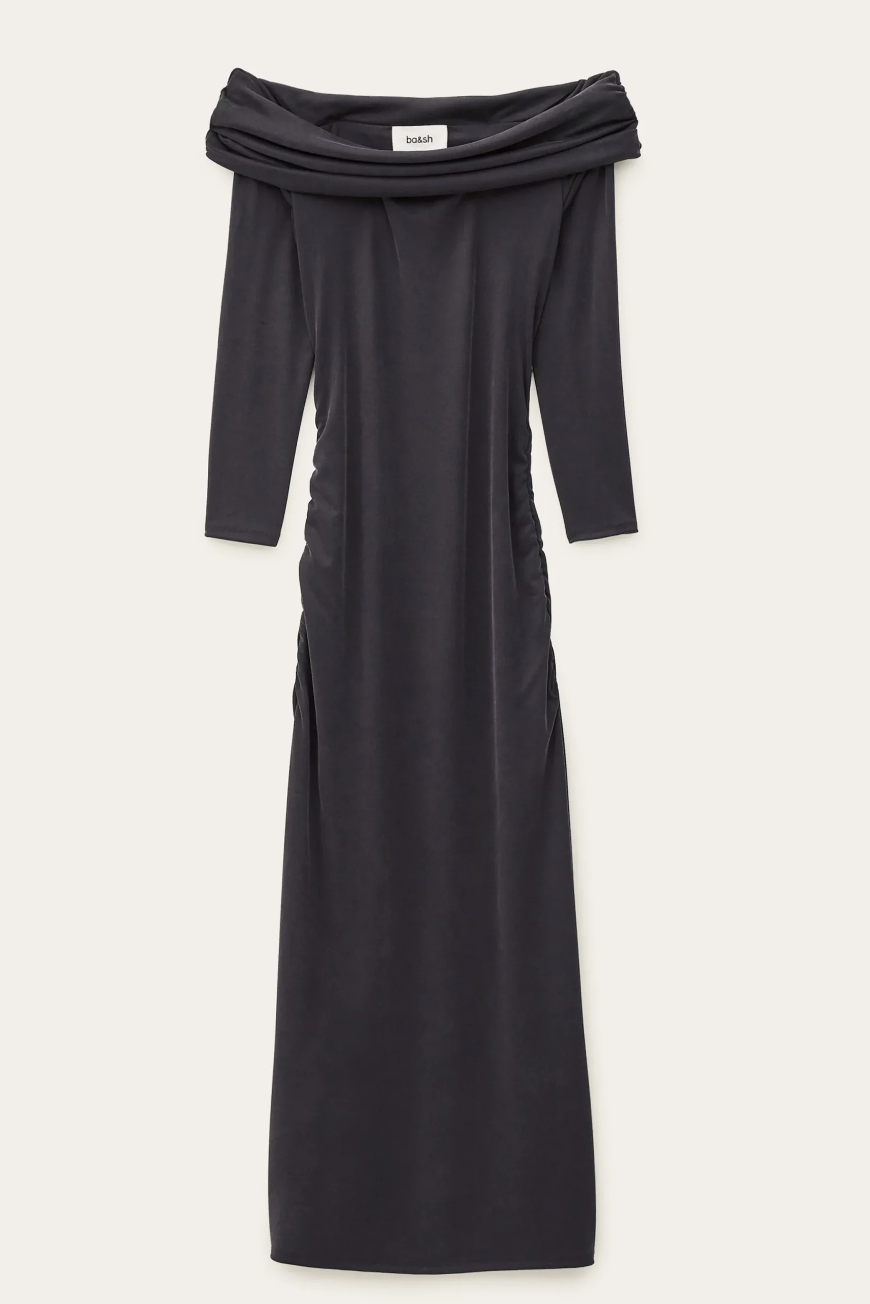 BETTINA robe midi épaules