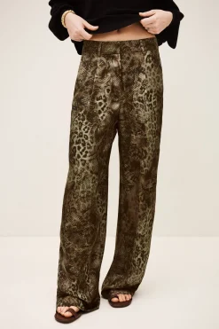CARRINA pantalon loose imprimé