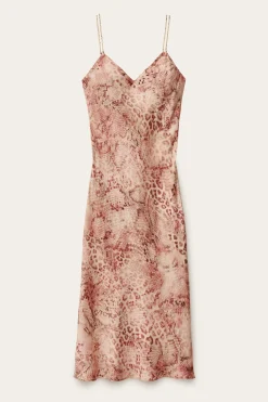 CATELINA robe midi bretelles