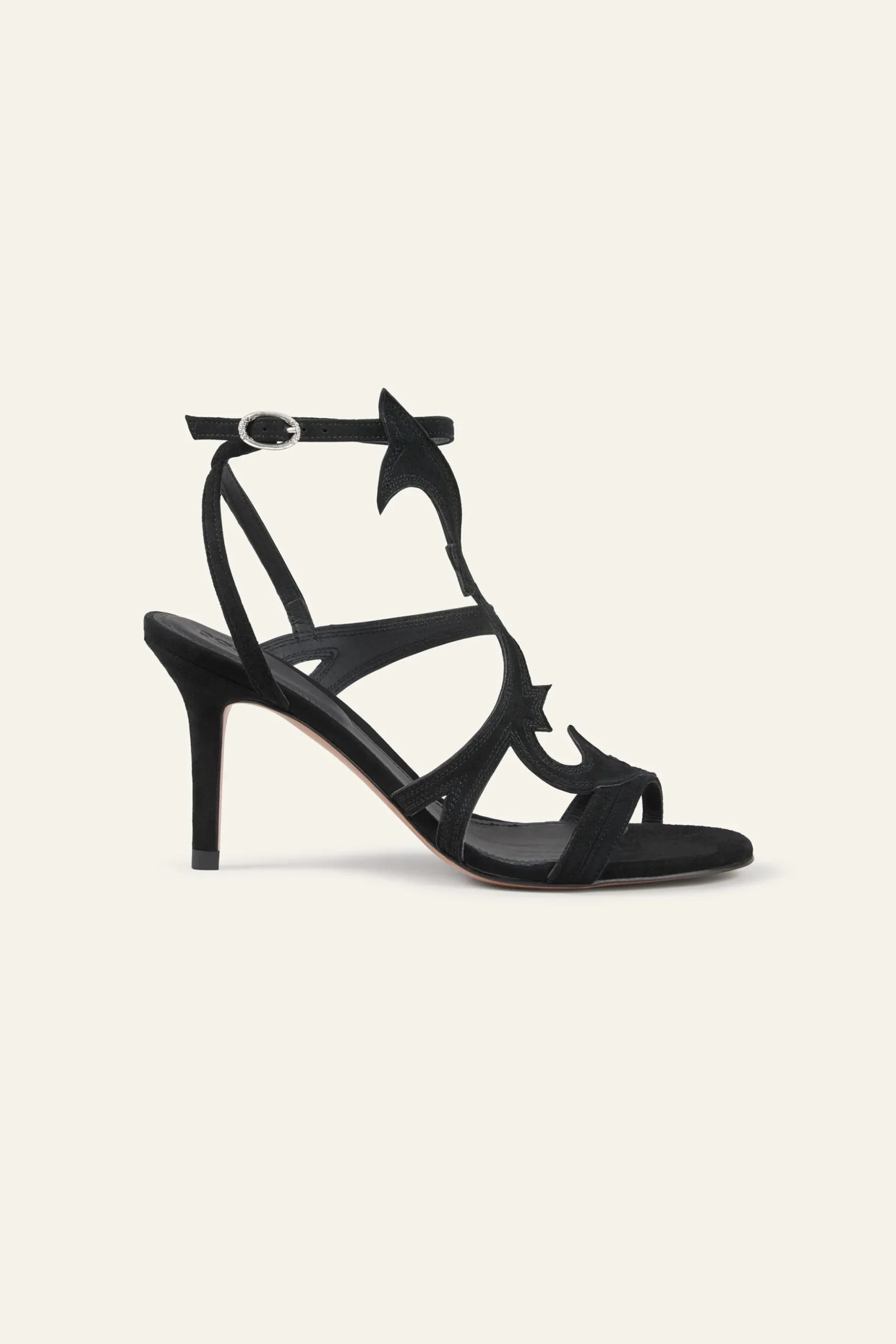 CATE sandales talons suède