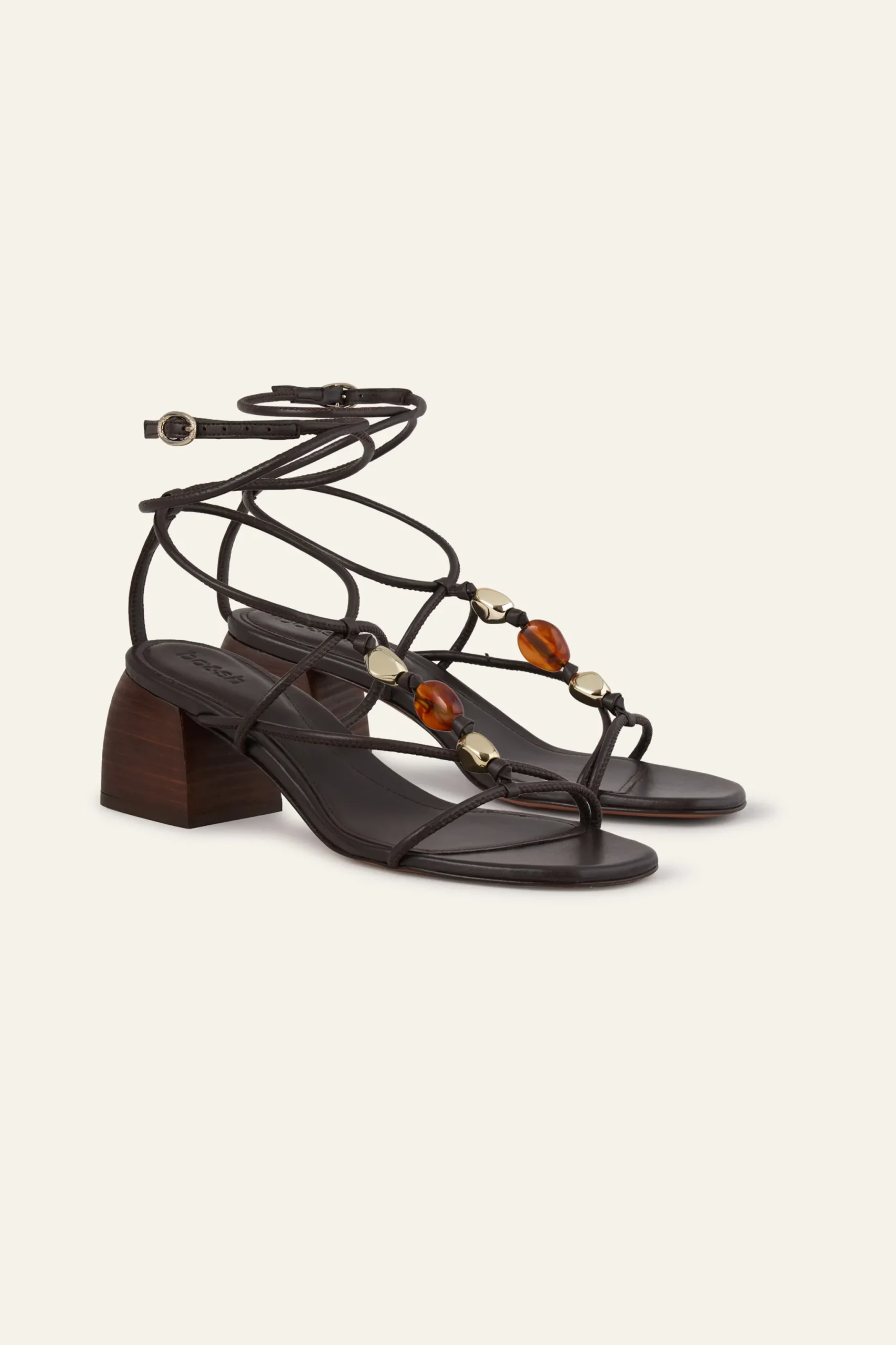 CAYA sandales talons cuir