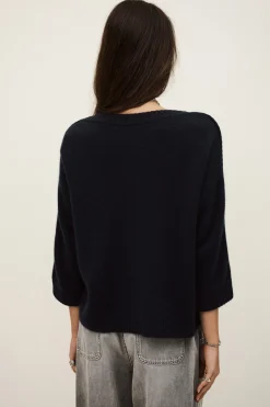 CLASSY pull cachemire bateau