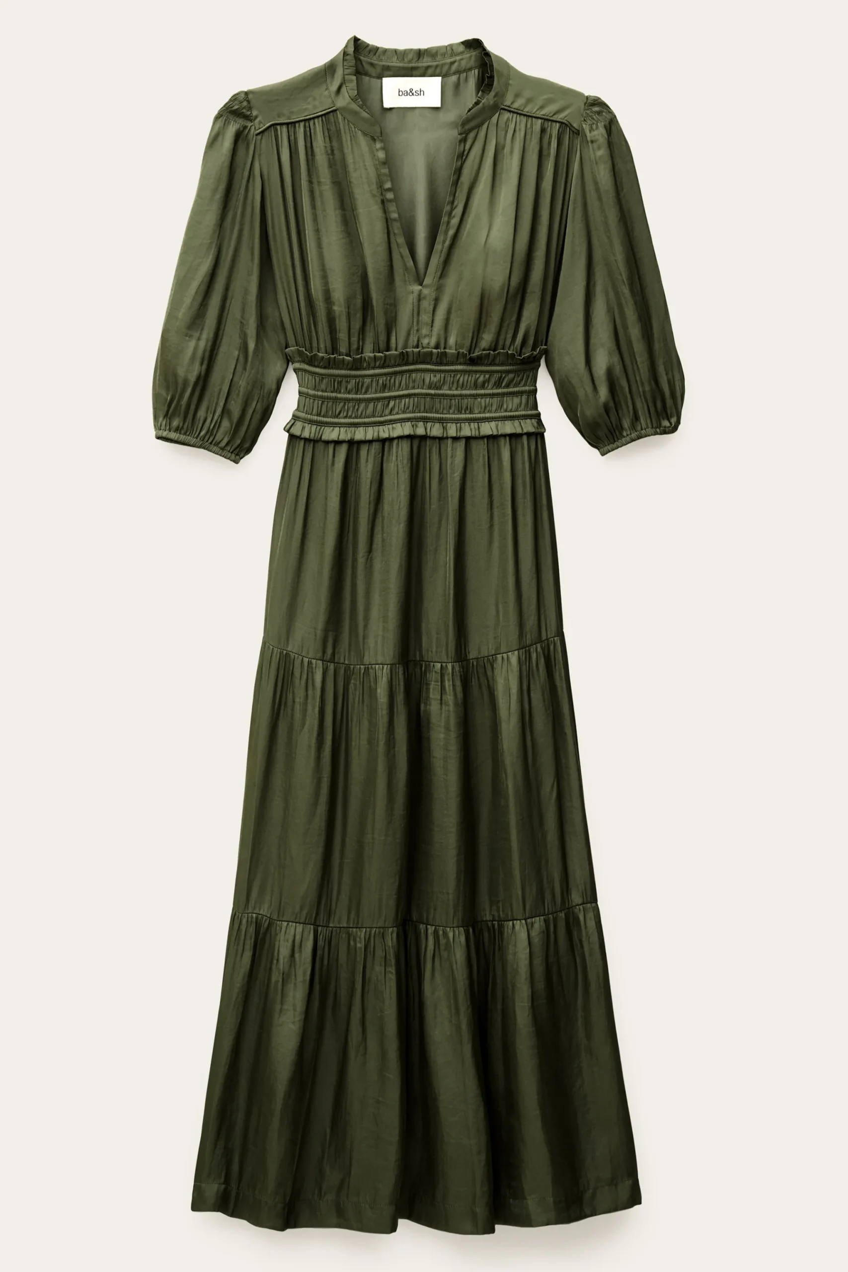 CLELI robe courte froncée