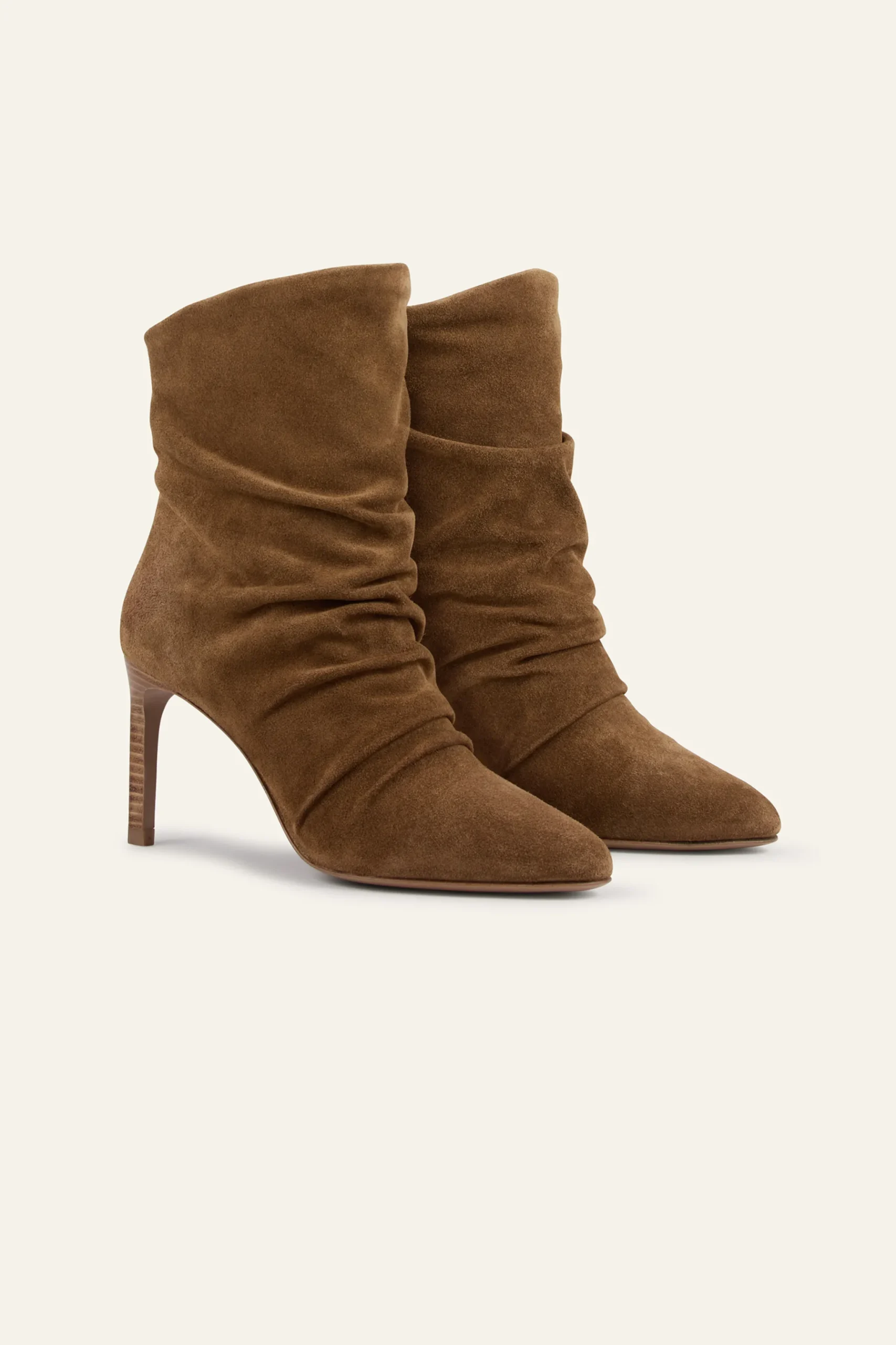 COLIVIA bottines talons daim