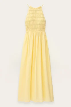 ERIS robe smockée longue