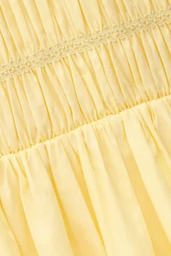 ERIS robe smockée longue