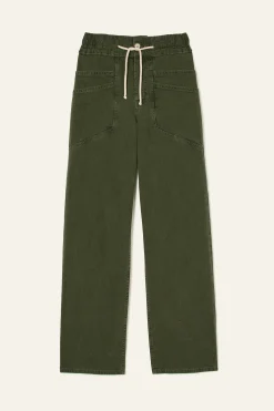 FIMA pantalon droit ample