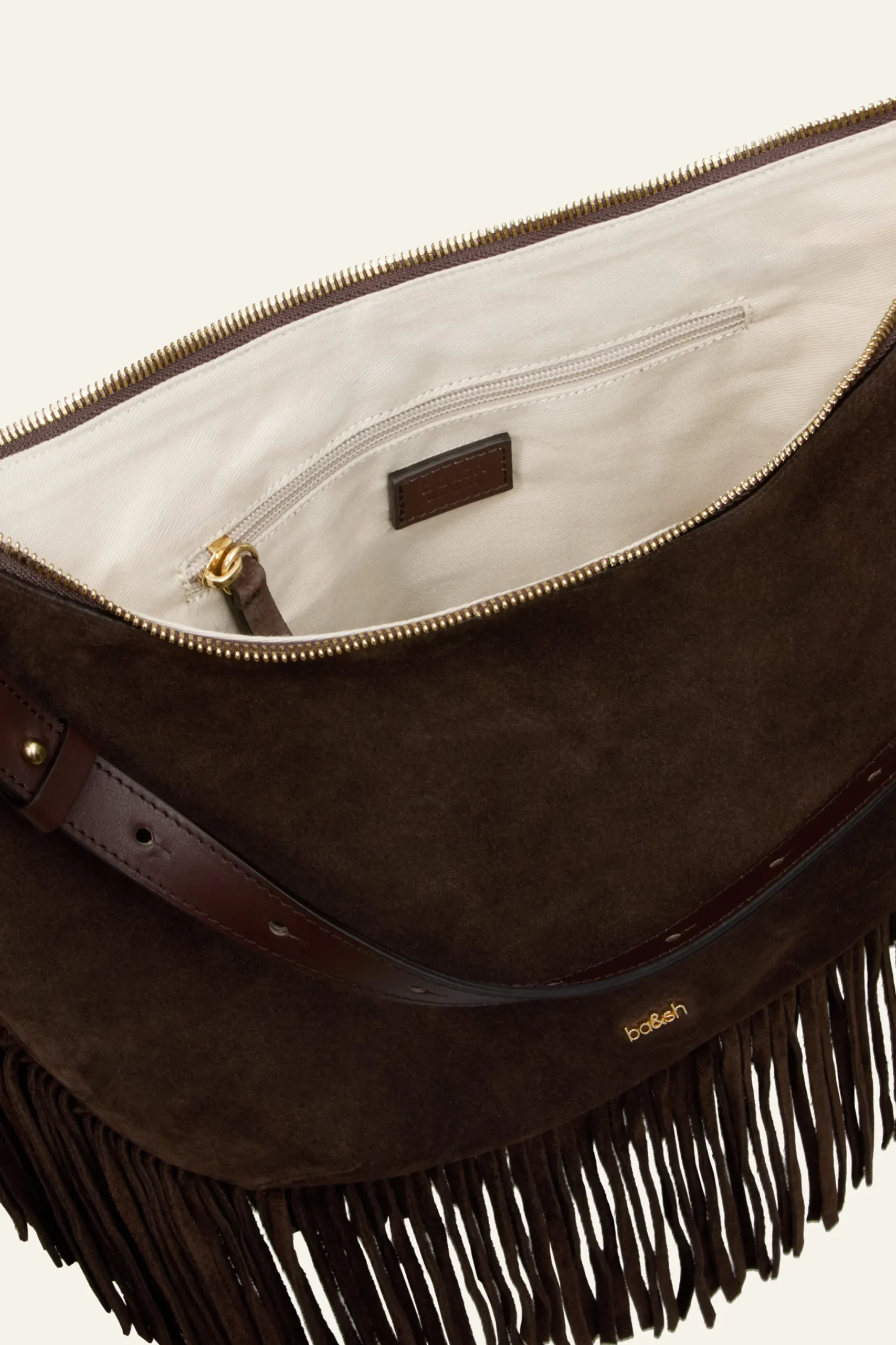 FRANGES sac hobo franges