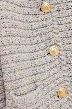GUSPA gilet court boutonné