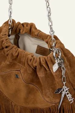 JUNE mini sac daim