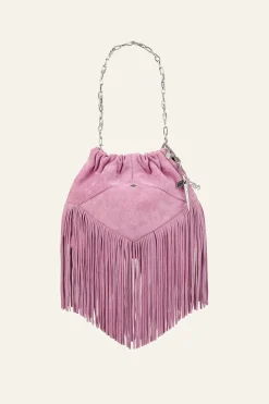 JUNE mini sac daim
