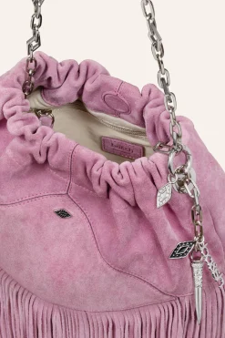 JUNE mini sac daim