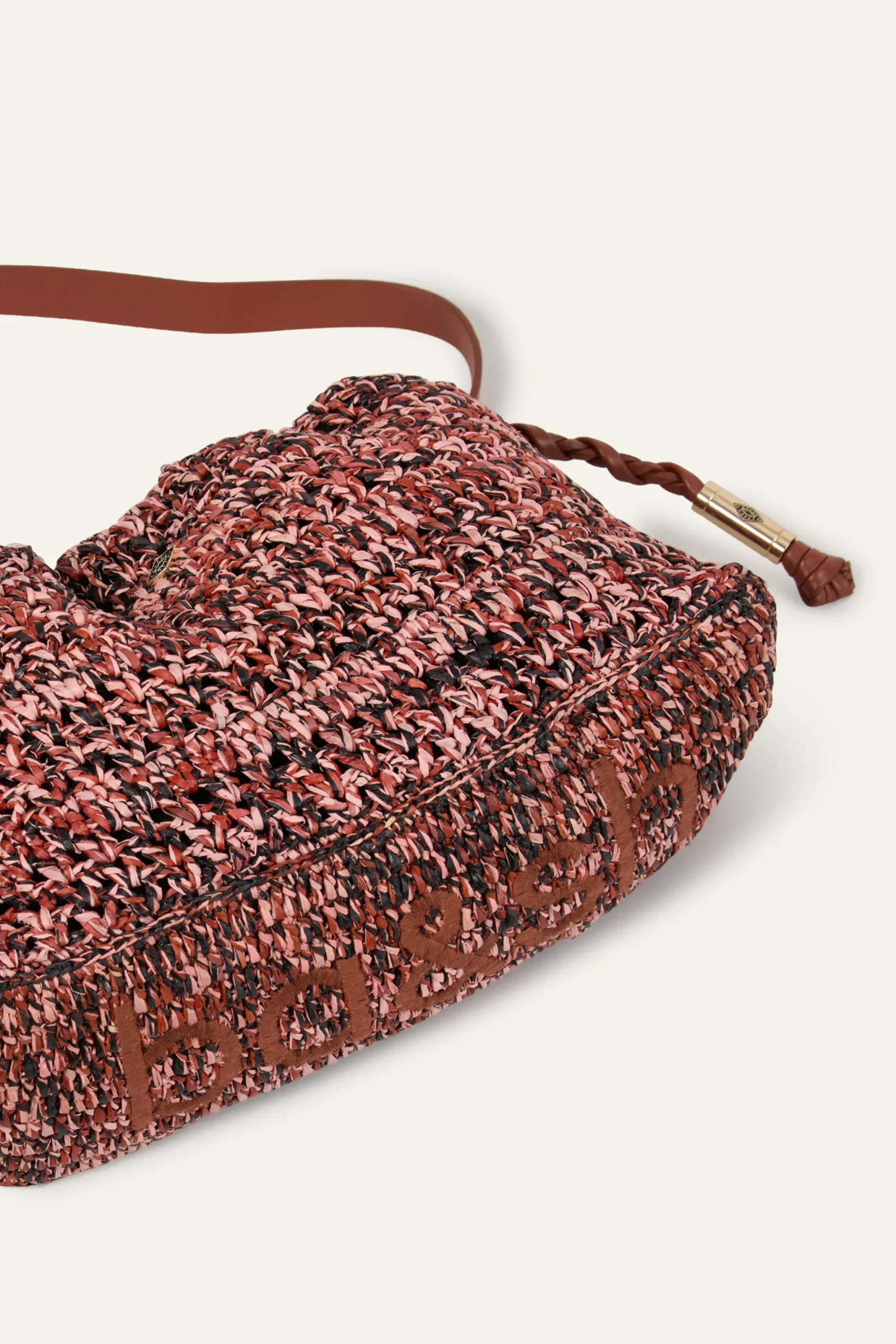JUNE sac miniature en raphia
