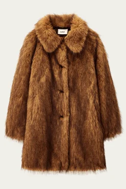 LESTOR manteau fausse fourrure