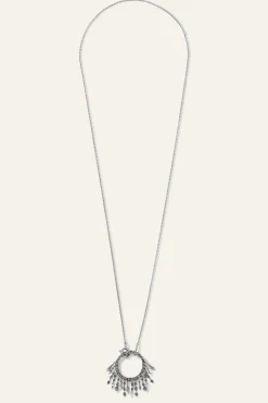 LINA collier long anneau