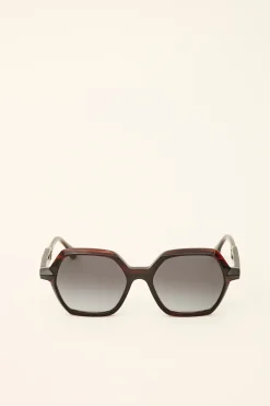 LIZBET lunettes solaires hexagonales