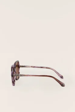 LOTTY lunettes soleil hexagonales