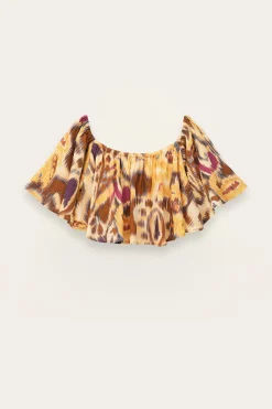 MANTHEA top bustier volants