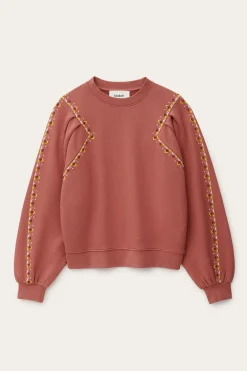 MESTA sweat brodé