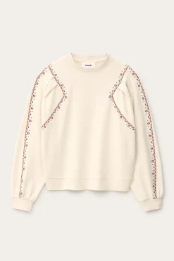 MESTA sweat brodé