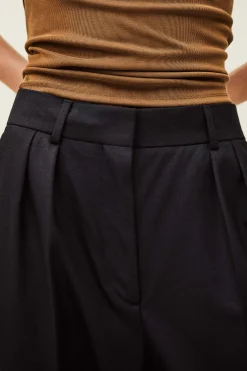 NANI pantalon large laine