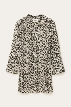 PERLA robe courte imprimée