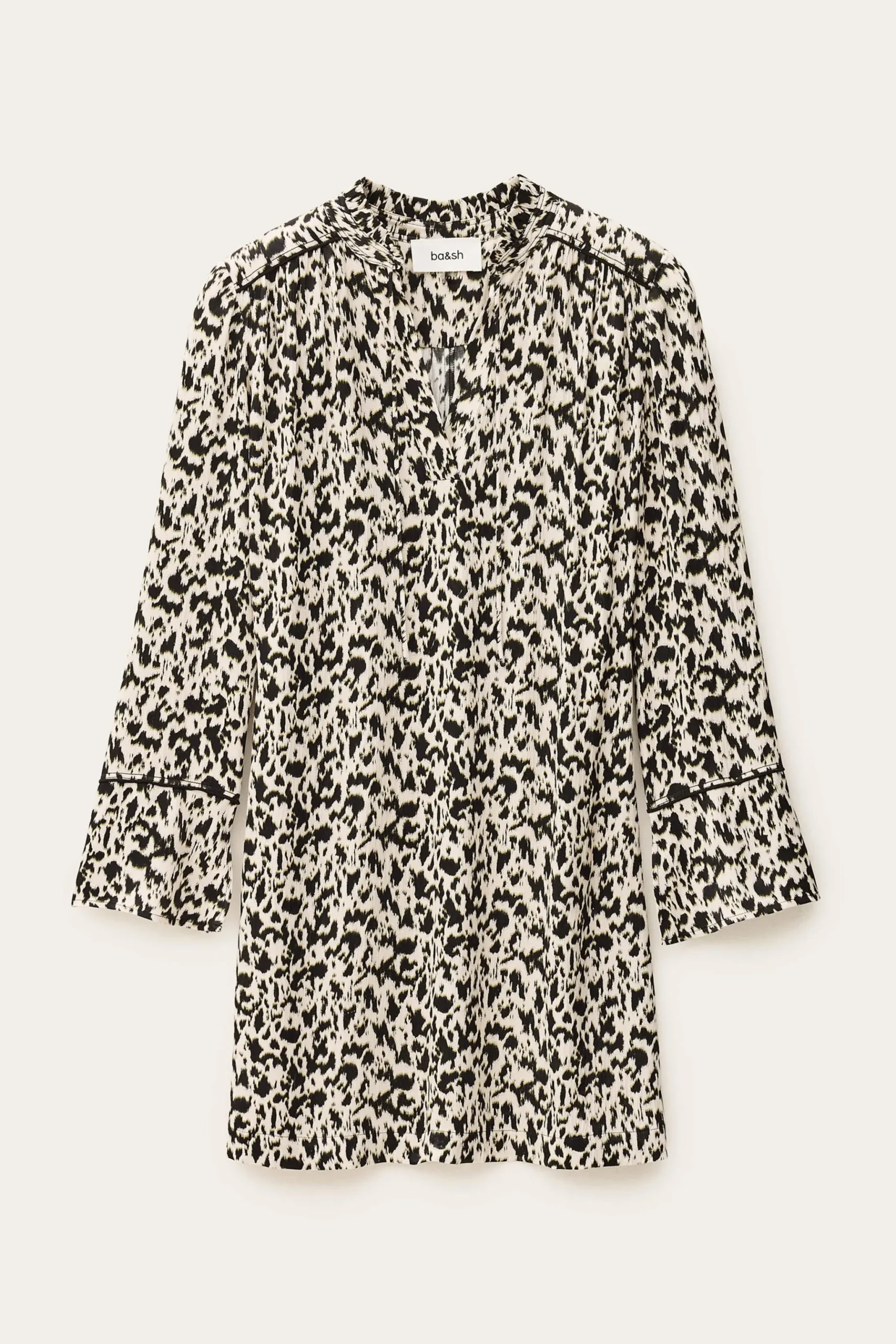 PERLA robe courte imprimée