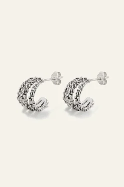 PERRINE boucles zircon
