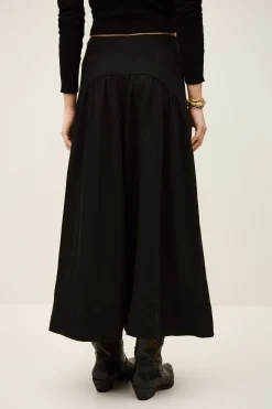 PONIA jupe midi taille