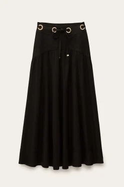 PONIA jupe midi taille