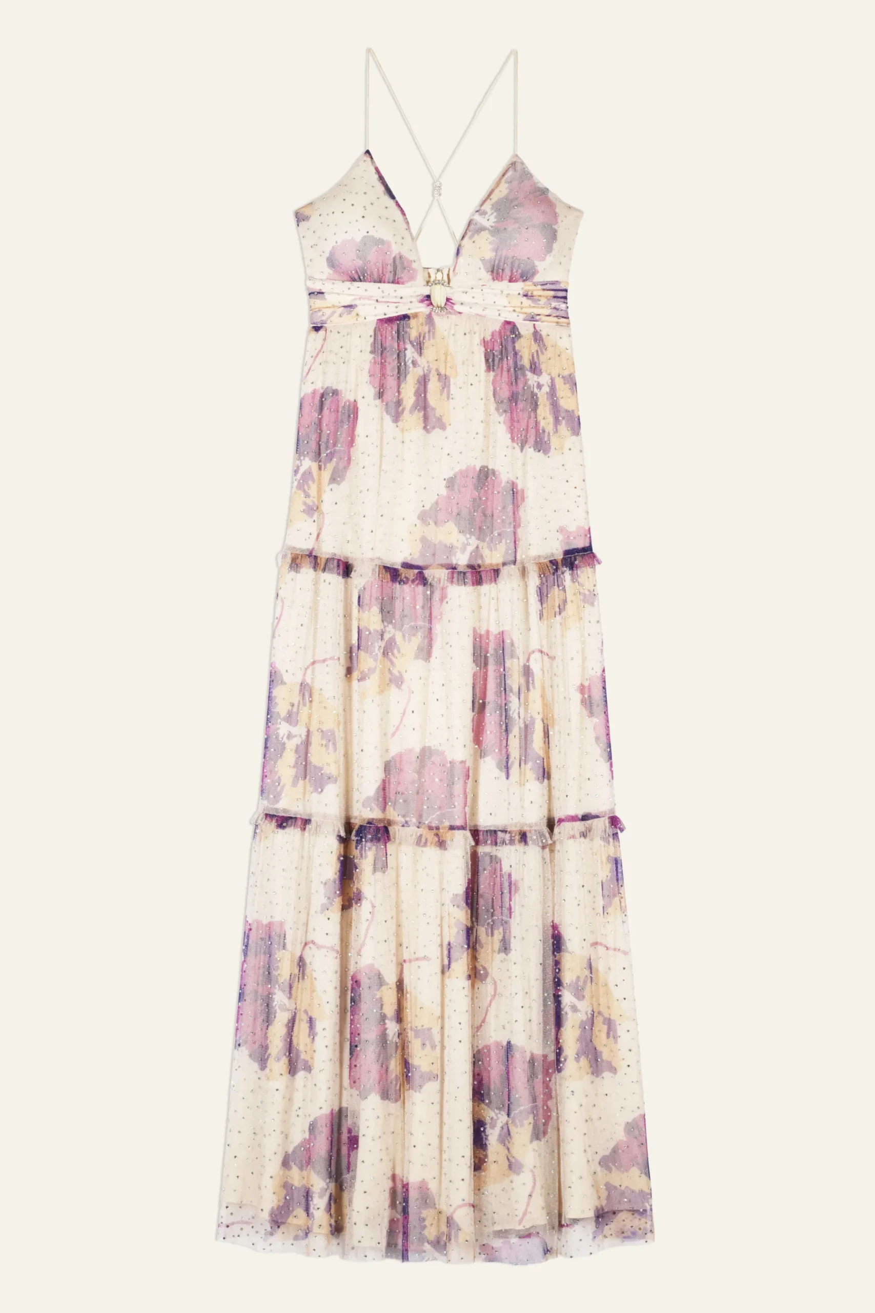 RINA robe maxi tulle