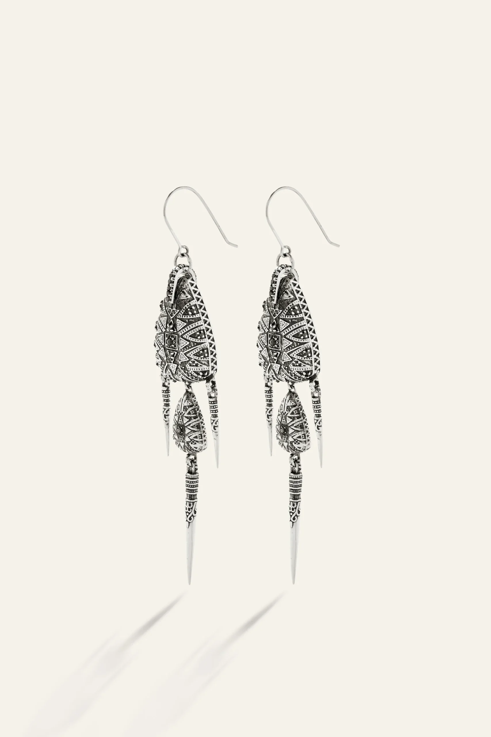 SAVY boucles d'oreilles en argent