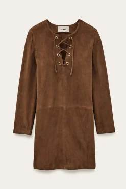 SEDA robe courte daim