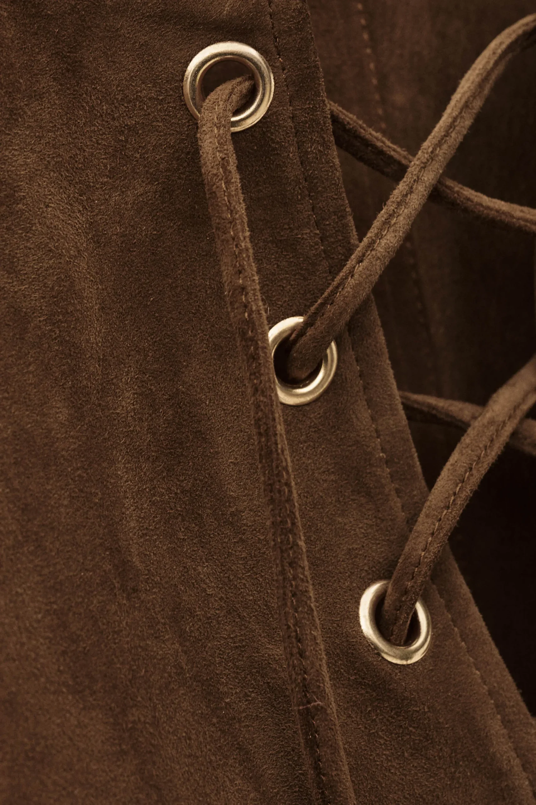 SEDA robe courte daim