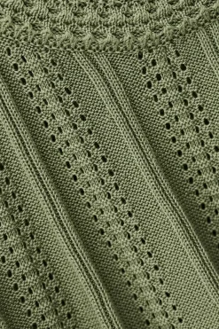 SERRES top sans manches ajoure