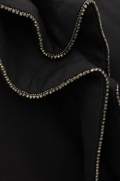 SILLA robe one shoulder a volant