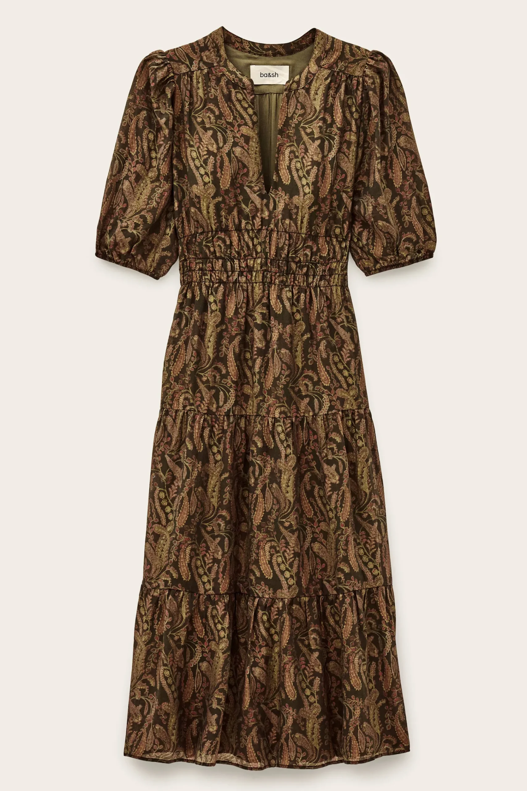 TANYSSA robe midi imprimée