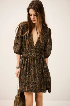TEODORA robe courte portefeuille