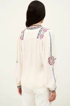 TILT blouse brodée ample