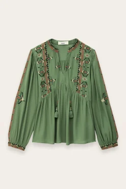 TILT blouse brodée ample