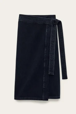 TIMY jupe midi denim