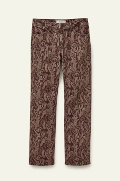 TOOTY jean bootcut imprimé