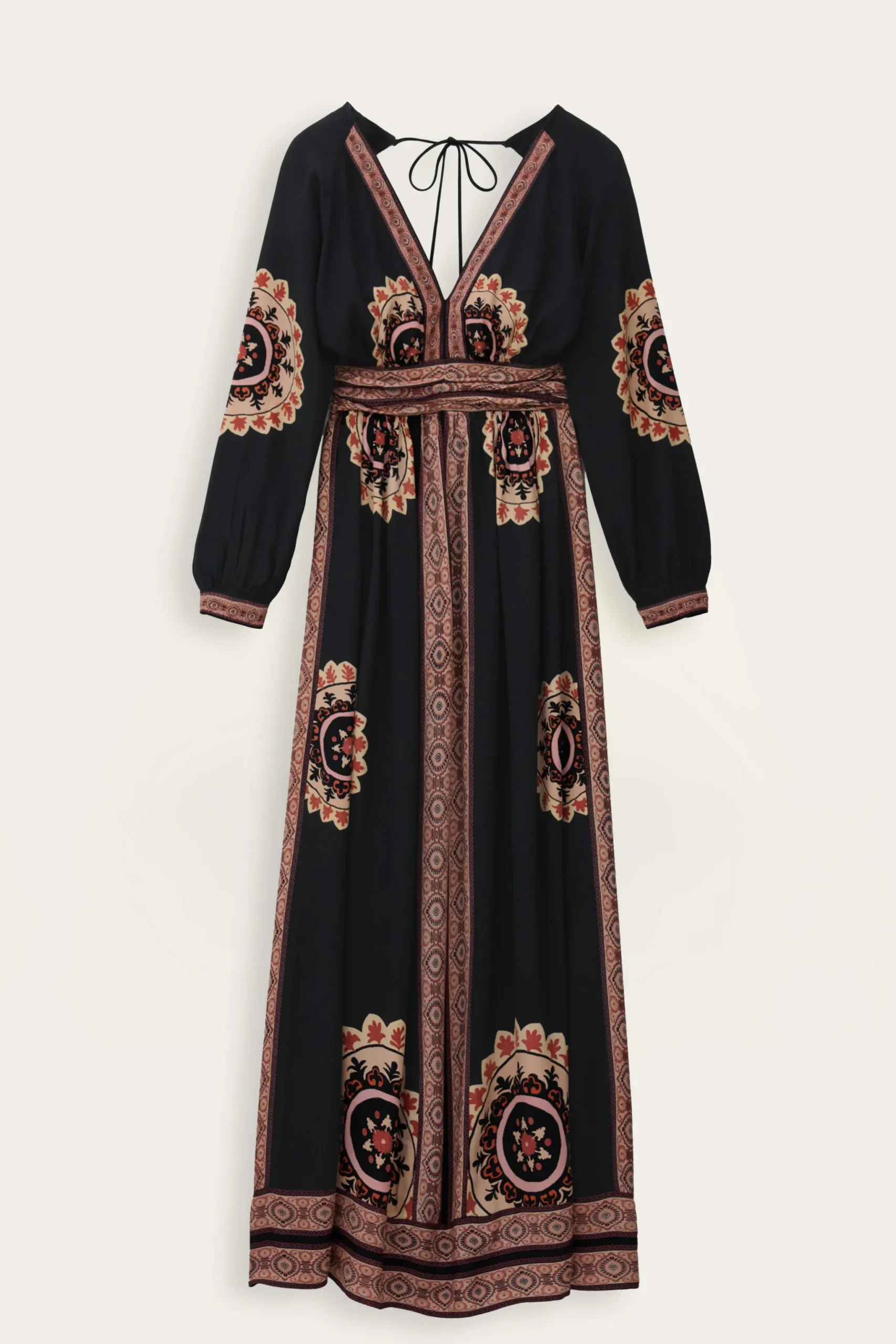 VERA robe longue imprimée