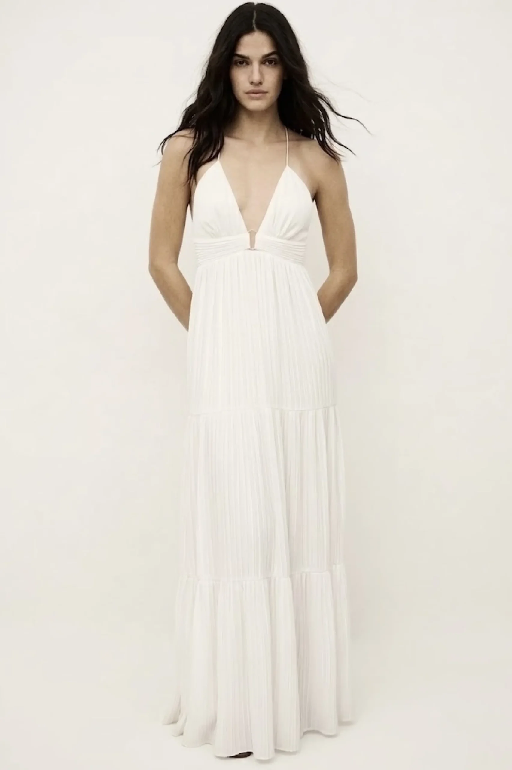 WASTA robe longue bretelles